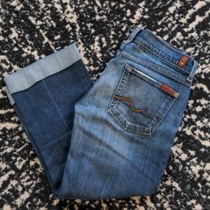 7 for all mankind capris